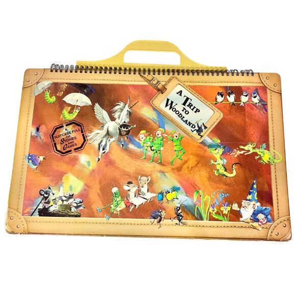A Trip To Woodland A Suitcase Full Of Stories & Games by Jane & Sarah Brierley - Picture 1 of 12